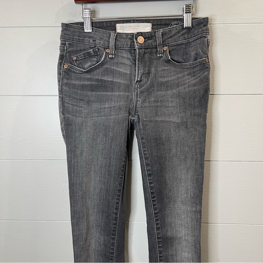 Marc by Marc Jacobs | Lou Skinny Black Denim Jeans Size 24 - Picture 2 of 10